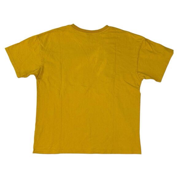 Most Wanted Lab‎ Mens Oversize Computer Graphic Tee T-Shirt Yellow Size XL - Picture 2 of 7